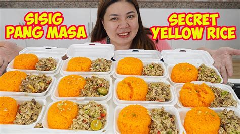 Sisig Java Rice Recipe Pang Negosyo YouTube