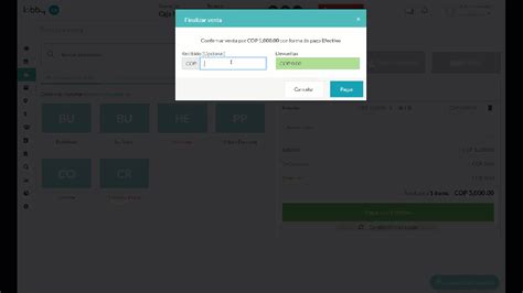 Registrar Ventas En La Interfaz Del Punto De Ventas Pos Lobbypms