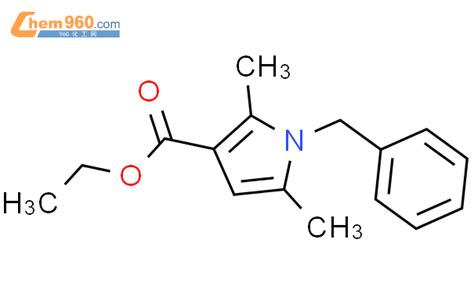 172264 93 6 ethyl 1 benzyl 2 5 dimethyl 1H pyrrole 3 carboxylate化学式结构式