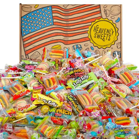 Buy American Sweets Gift Box - 100+ Piece American Party Sweets Box - Birthday, Pinata ...