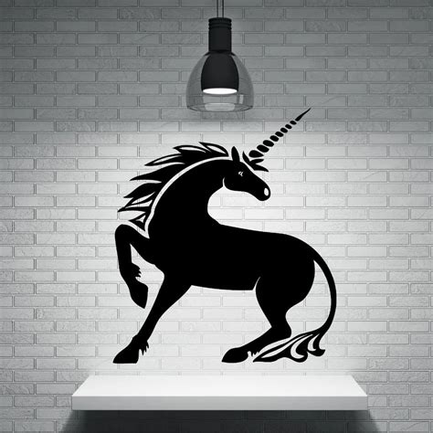 Dctal Unicorn Sticker Decal Muurstickers Posters Vinyl Wall Decals