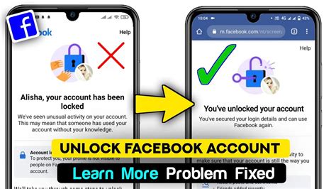 How To Recover Facebook Locked Account Your Account Has Been