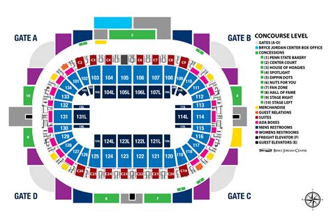 Bryce Jordan Center Seating Chart Metallica | Elcho Table