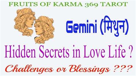 Gemini Love Tarot Reading December Gemini Love Life Hindi