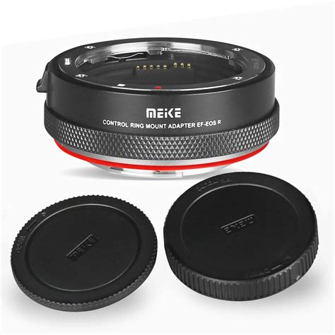 Meike MK-EFTR-B Control Ring Adapter for EF/EF-S Lens to EOS-R Cameras ...