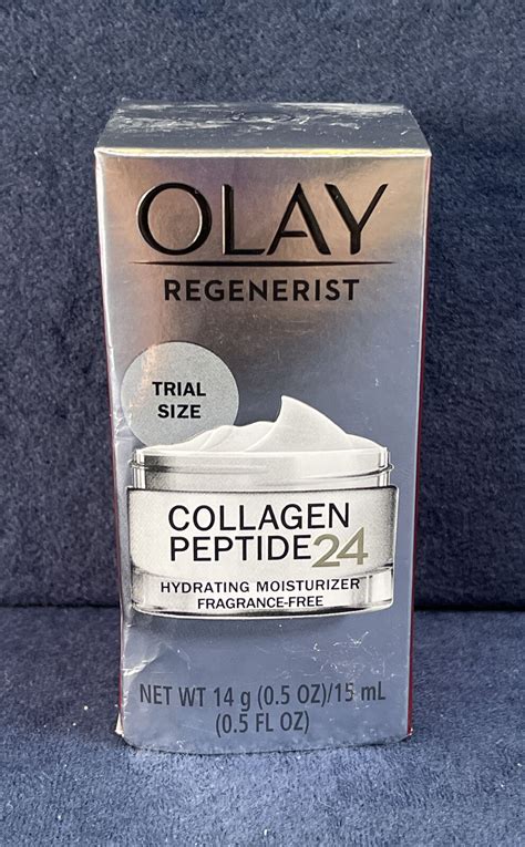 Olay Regenerist Collagen Peptide 24 Hydrating Moisturizer Fragrance Free 0 5oz Ebay