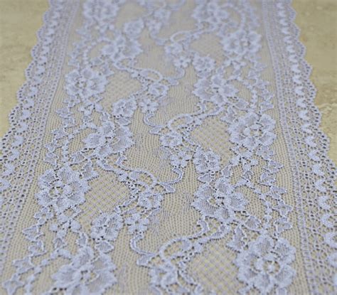 Floral Stretch Lace Smoky Lilac Lingerie Lace Trim By The Etsy