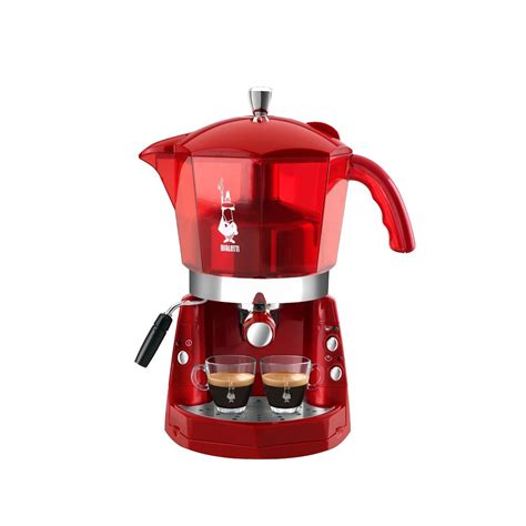 Macchina caffè Bialetti Mokona Rossa Trasparente CF40