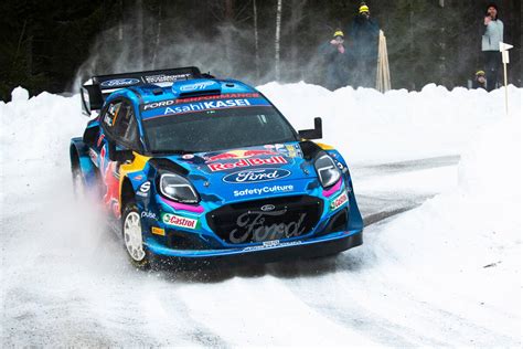 Ott Tanak Claims First Victory For M Sport At Rally Sweden Motorsport