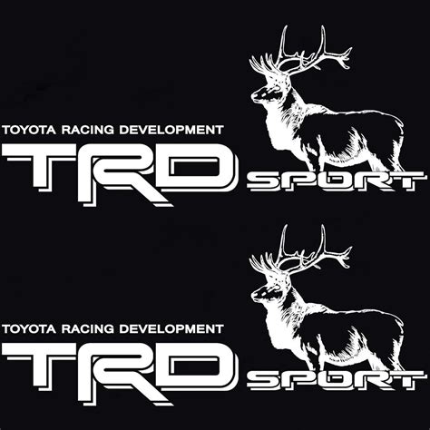 Toyota Tacoma Trd Sport Bed Decal Sticker Tundra Truck Racing Development