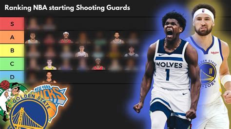 Nba Starting Shooting Guard Tier List Ranking Youtube