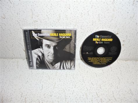 The Essential Merle Haggard The Epic Years Cd Compact Disc Ebay