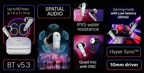 Noise Buds Combat X With Rgb Lights Up To 60 Hours Of Battery Life Launched In India Price