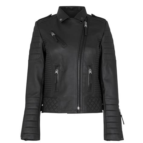 Boda Skins Kay Leather Jacket Women Black Flannels