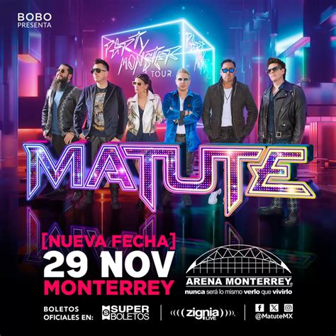 MATUTE EN ARENA MONTERREY NOVIEMBRE 2024