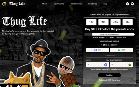 Thug Life Token Presale Surges To 300K As Investors Rush In Ahead Of