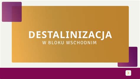 Destalinizacja W Bloku Wschodnim