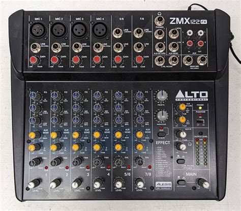 Пассивный микшерный пульт ALTO PROFESSIONAL ZMX122FX с эффектами (ID ...