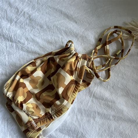 Billabong Womens Strapless Bikini Top Size Depop