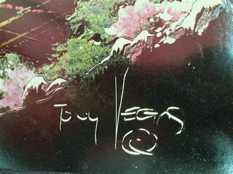 Signed 1999 Tony Vegas Original Street Art Spray Painting Las Vegas