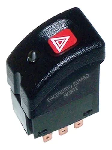 Tecla Baliza Con Alarma Chevrolet Corsa 99 Al 01 Color Negra Cuotas