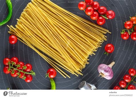 Uncooked Pasta Spaghetti A Royalty Free Stock Photo From Photocase