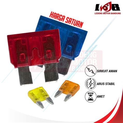 Jual Sikring Sekring Fuse Tancap Colok A A A A Besar Kecil Di