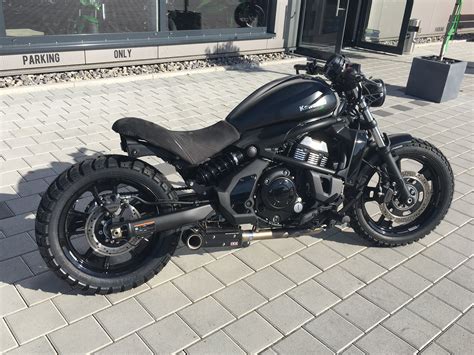 Umgebautes Motorrad Kawasaki Vulcan S von BLACK BIKE CRAFTRÄDER 1000PS at