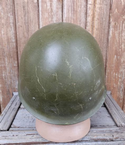 Original Military Helmet Ssh 40 Steel Ww2 Soviet Army Rkka Wwii Leather