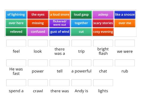 Vanished Spotlight 7 unit 2c - Match up