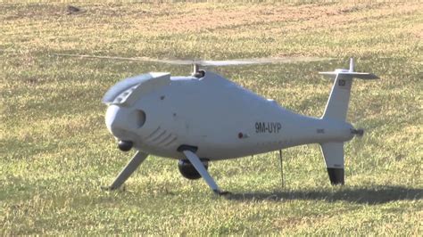 Schiebel Camcopter S Uas Lima Air Show Youtube