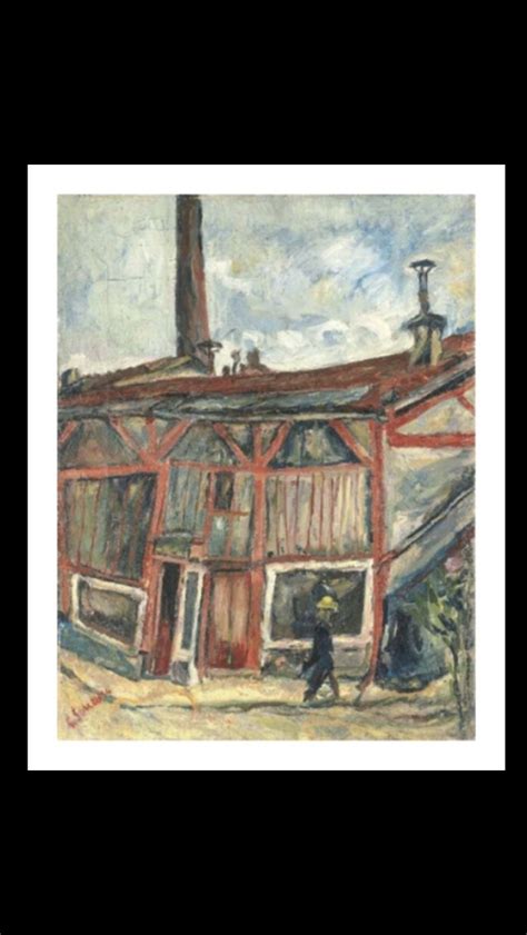 Cha M Soutine L Atelier De L Artiste La Cit Falgui Re Paris C