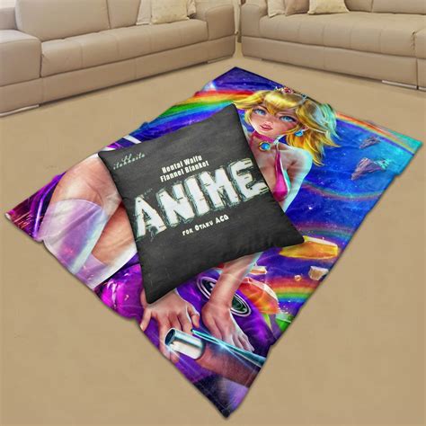 Amazon Itakkaito Flannel Fleece Throw Blanket Ecchi Waifu Hentai