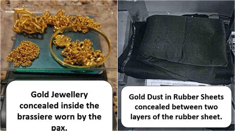 Mumbai Custom Seizes Smuggle Gold Electronics And Foreign Currency