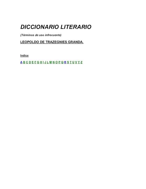 Pdf Diccionario De T Rminos Literarios Libro