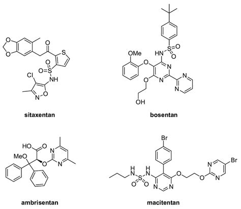 Marketed Endothelin Et Antagonists Download Scientific Diagram