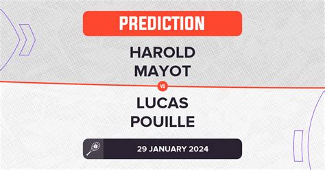 Harold Mayot Vs Lucas Pouille Prediction Atp Montpellier