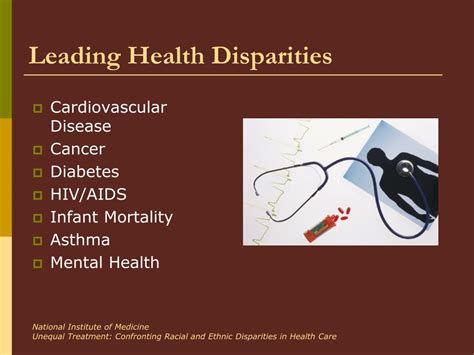 PPT - Minority Health & Health Disparities PowerPoint Presentation - ID ...