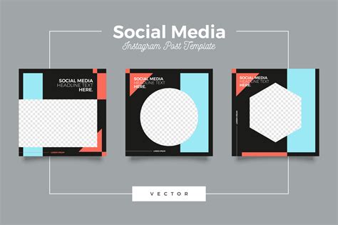 Social Media Instagram Post Template Gr Fico Por Novendi Creative