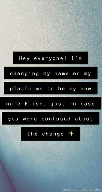 Elise Goddess Life Elise Goddess Nude OnlyFans The Fappening Plus