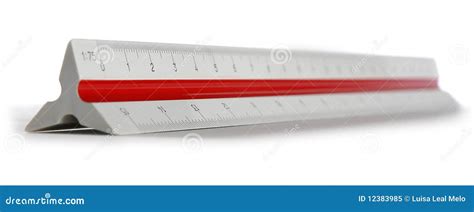 A Scale Ruler On A Technical Drawing Stock Image | CartoonDealer.com #6732481