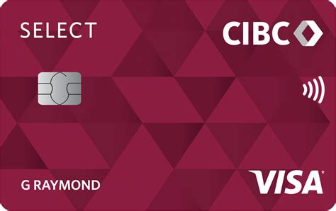 Select Visa Credit Cards Cibc