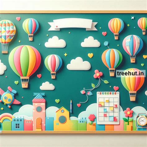 Hot Air Balloon Bulletin Board Ideas And Classroom Activities