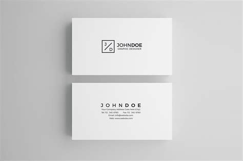 Minimal Modern Business Card By GraphicPick TheHungryJPEG