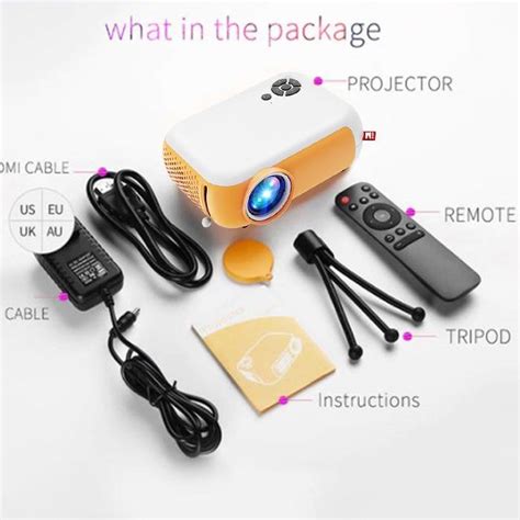 Jual Segera Miliki Projector A10 Mini Proyektor Wifi Mirroring LED