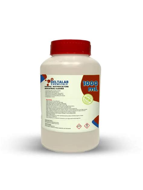 Pure Liquid Gamma Butyrolactone GBL 1000ml Canister Deltalabs