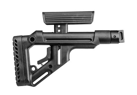 Fab Defense Saiga Tactical Folding Buttstock With Cheek Piece Uas Saiga Zfi Inc