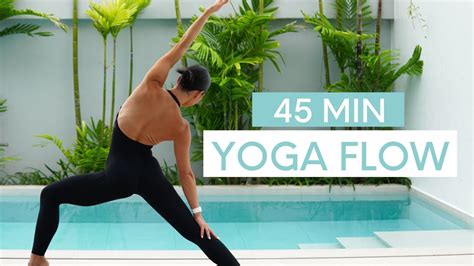 45 Min Full Body Yoga Flow Vinyasa Flow For Balance Flexibility