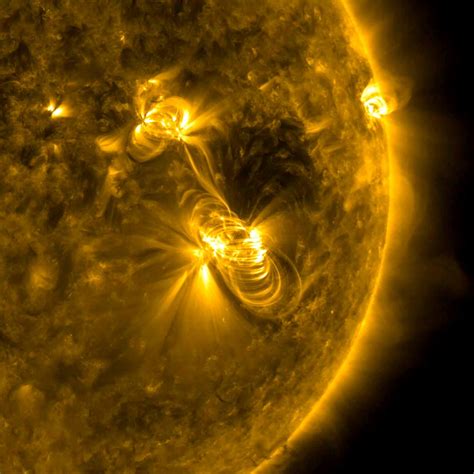 Solar Flare And A Coronal Mass Ejection Earth Blog