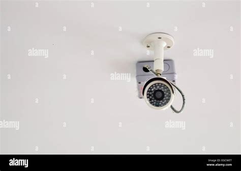 Dome Type Cctv Security Camera Stock Photo Alamy